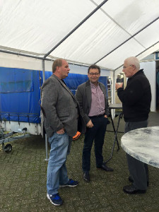 Rob met Gerrit Veerman en Anton